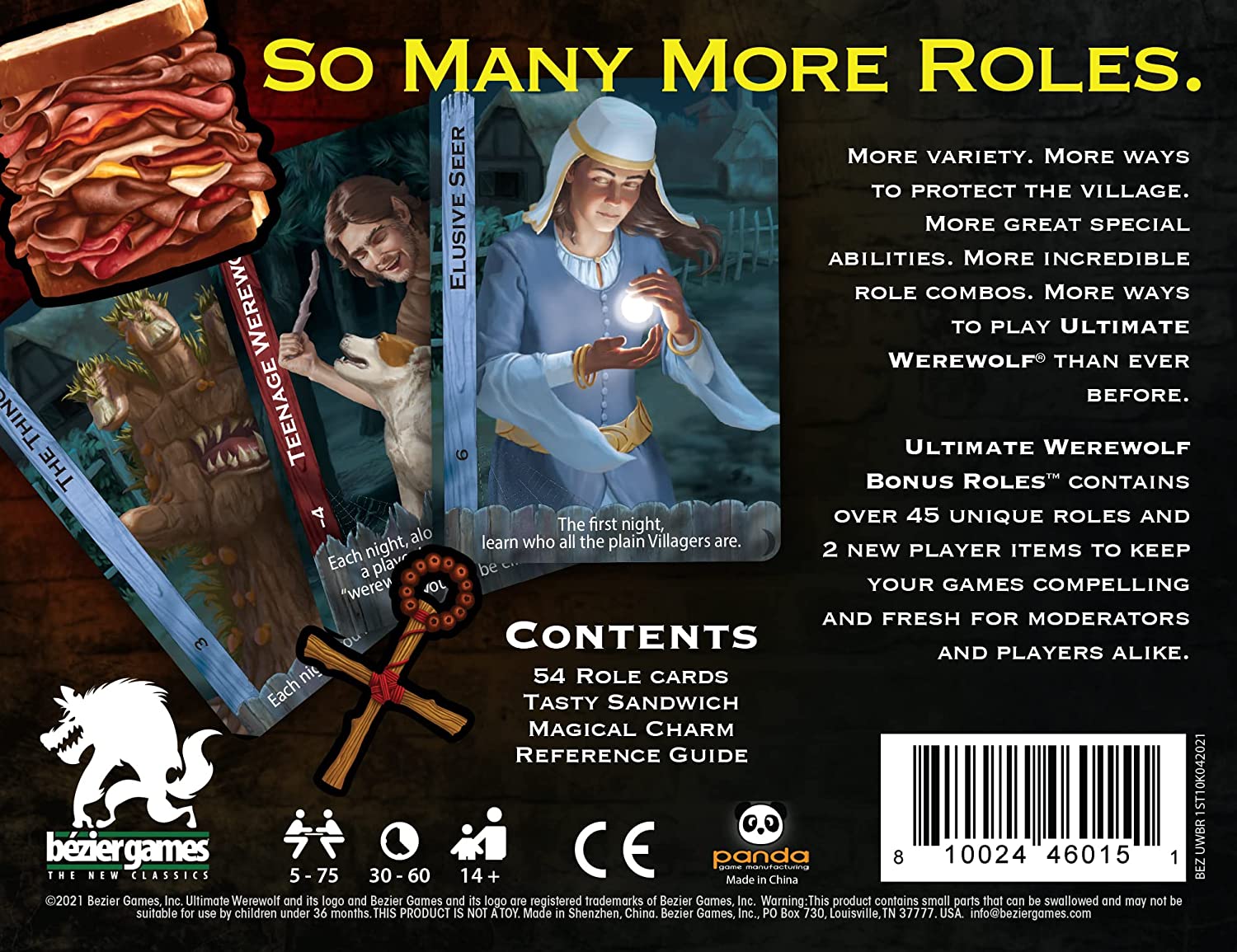 Ultimate Werewolf : Bonus Roles